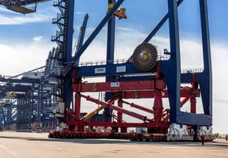 New and Improved cranes at the Port of Felixstowe