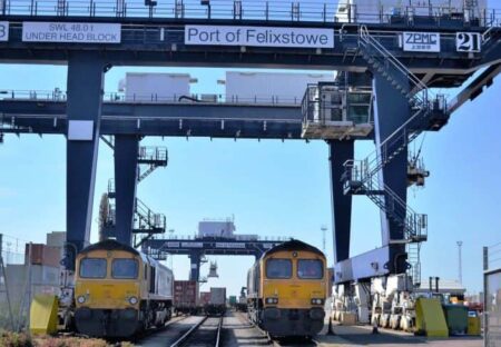 Another destination by rail from Port of Felixstowe