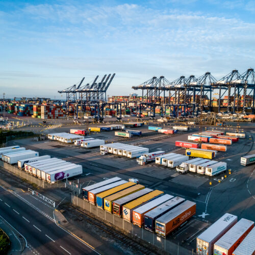 Felixstowe by Drone