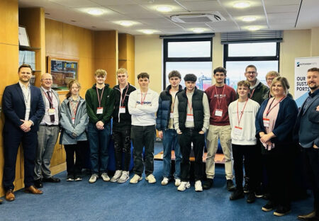 Felixstowe High School’s ‘Tech Talent’ Visit To The Port of Felixstowe