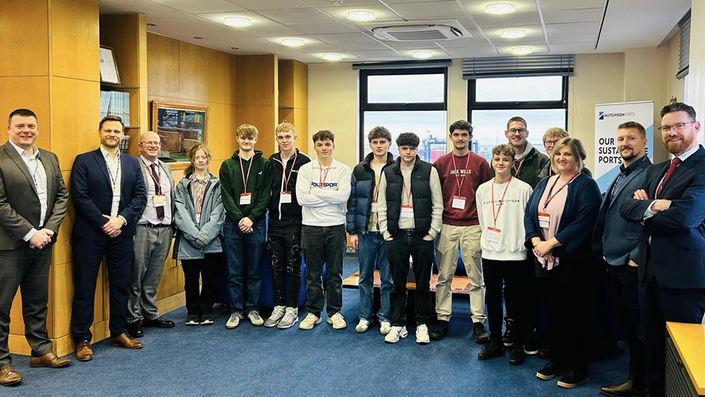 Felixstowe High School’s ‘Tech Talent’ Visit To The Port of Felixstowe