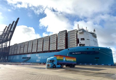Alexandra Maersk Naming Ceremony at the Port of Felixstowe