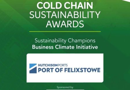 Port of Felixstowe Wins Business Climate Initiative Award